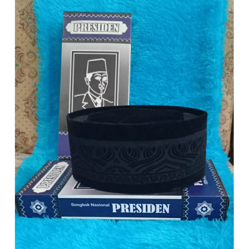 Peci Songkok Motif Laser