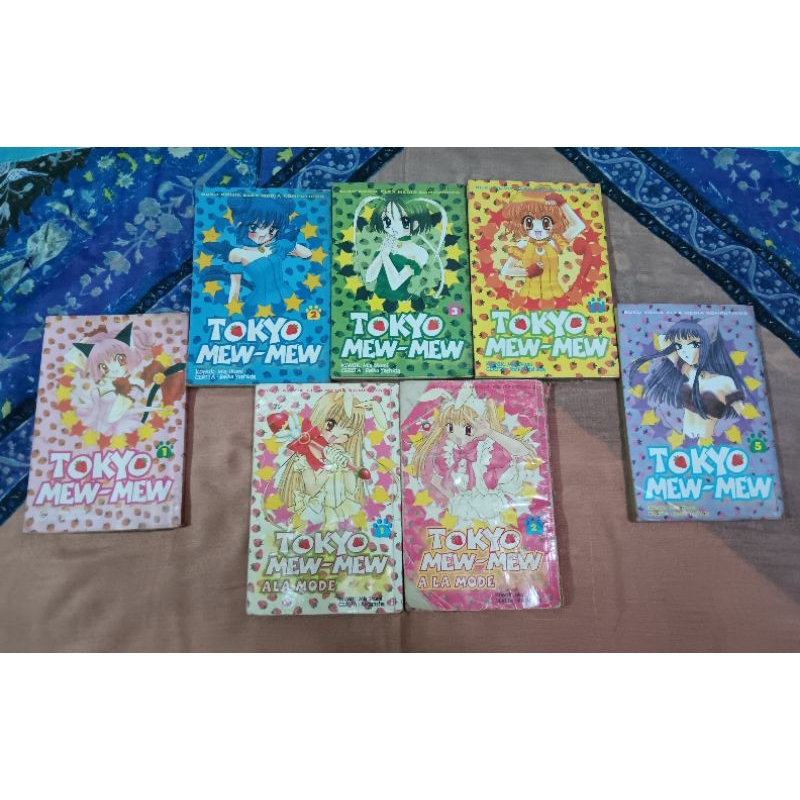 Komik Jepang SET Tokyo Mew Mew