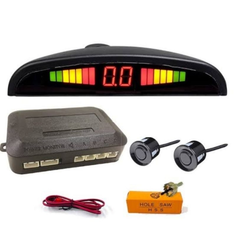 Sensor Parkir 2titik + Display
