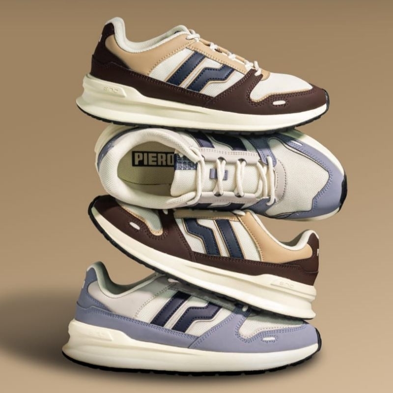 PIERO JOGGER 24 COFFEE OFF WHITE