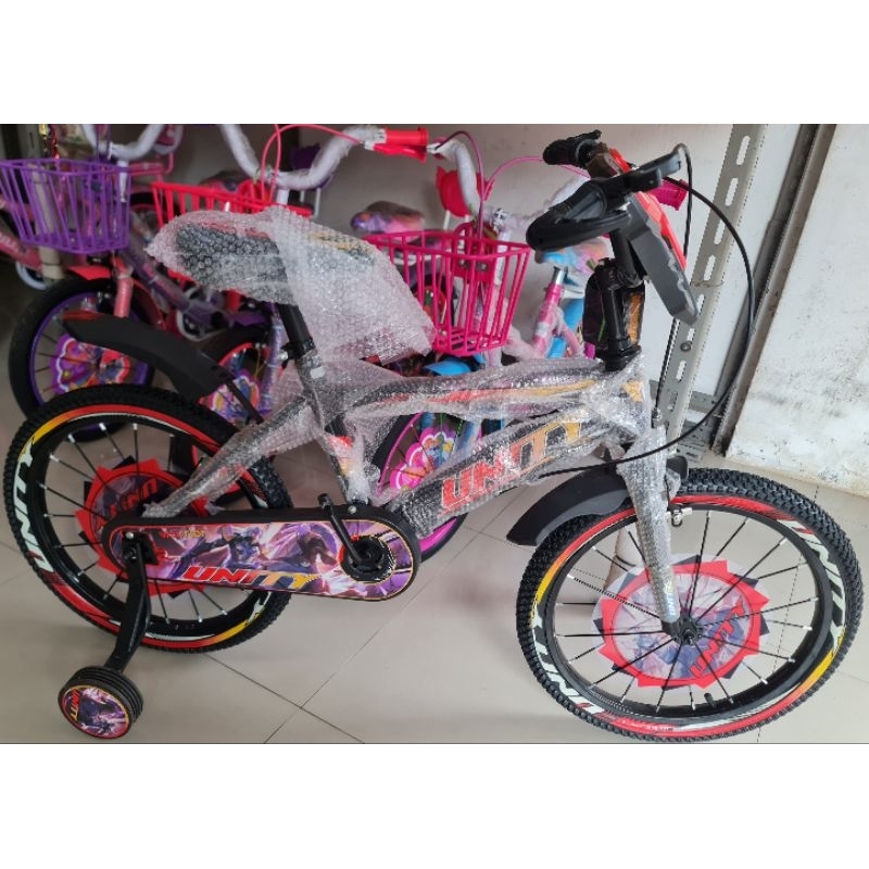 Sepeda Anak Sepeda BMX 18 inch UNITY ( JARI-JARI MOTOR )