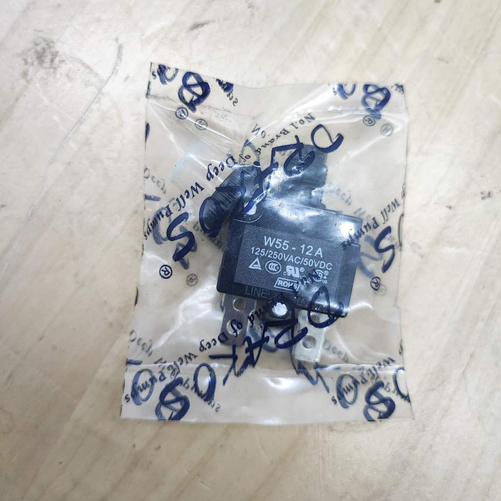 Overload pompa air submersible 12A Wokema Drakos W55 series 12 Ampere