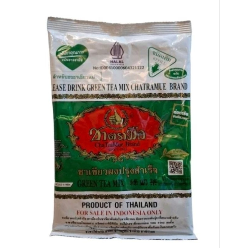 

RB Chatramue Thai Tea 400gr / Chatramue Thai Green Tea 200gr - HALAL & BPOM EXP 2027