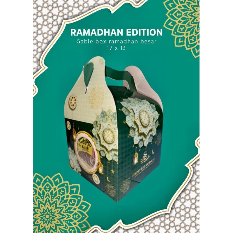 

Gable Box Ramadhan Edition - Snack Bundle Besar