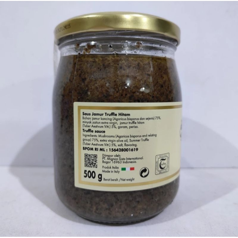 

JKL Trivelli Truffle Sauce Tartufata gr - Saus Jamur Black Truffle