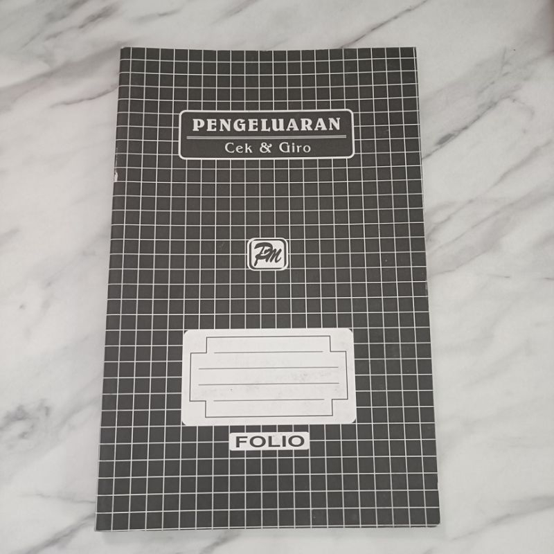 

Buku Pengeluaran Cek & Giro Folio