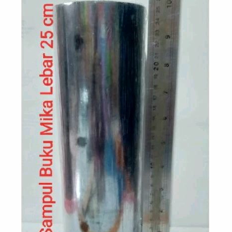 

Satu Rol Sampul Buku Mika Lebar 25 cm bening