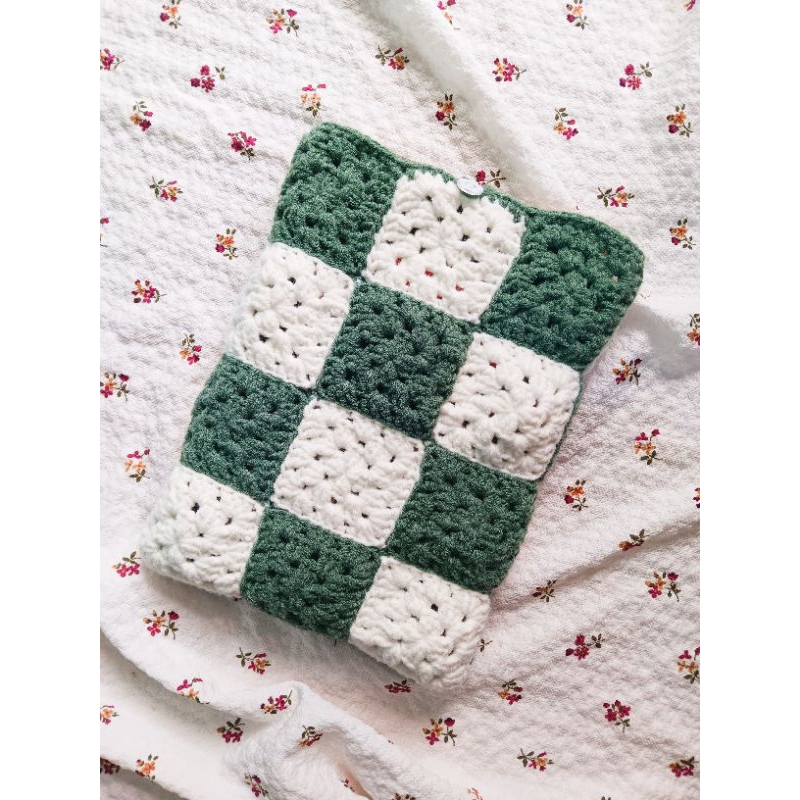 Book Sleeve Crochet Custom Sampul Sarung Rajut Ukuran A5