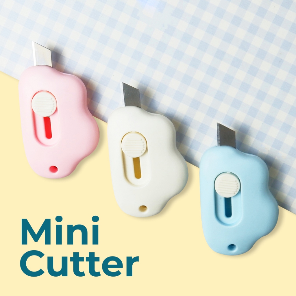

TnT Cutter Mini Bentuk Awan Lucu Pisau Kecil Pemotong Portable / Cutter mini TY 5504