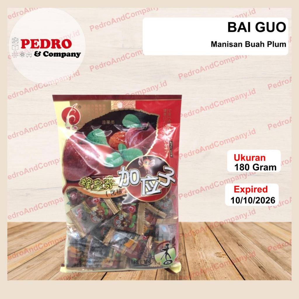 

BAIGUO preserved PLUM 180 gram manisan buah plam