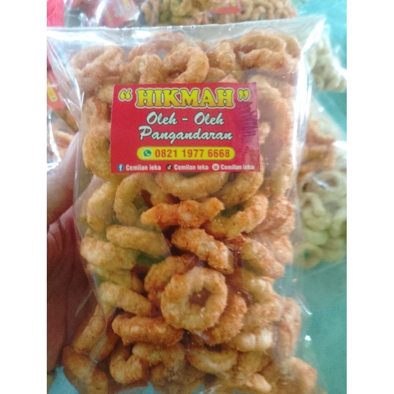 

Hikmah Lanting cumi Rasa Pedas 120g