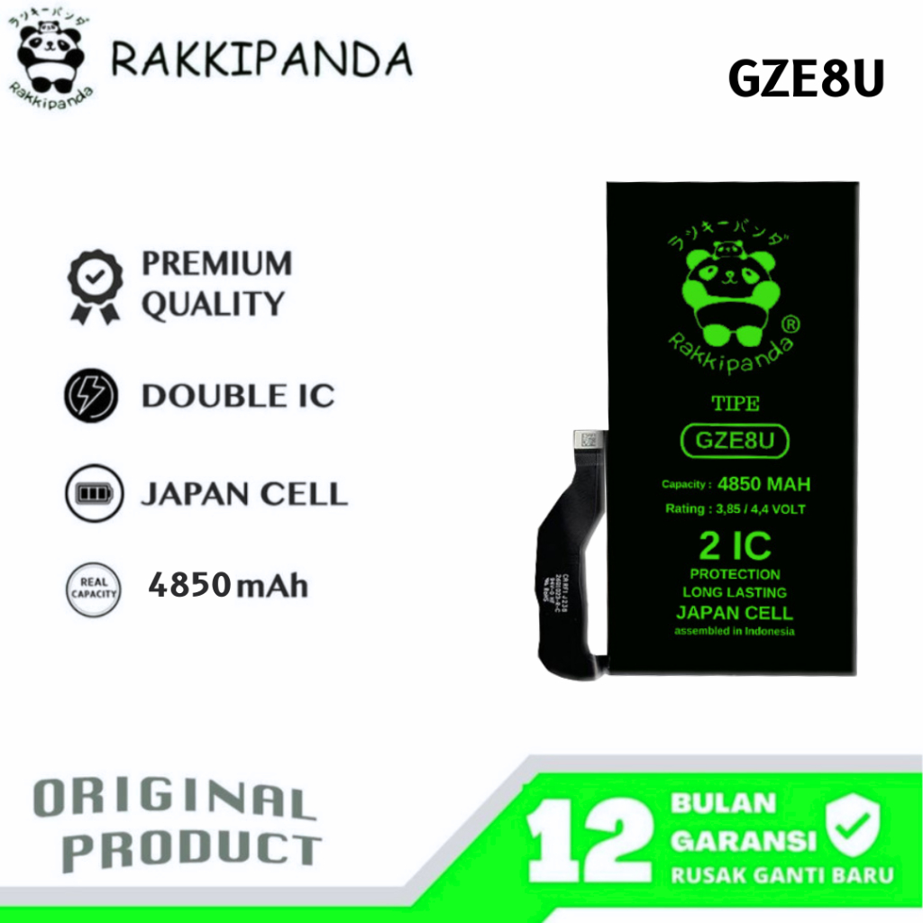 RakkiPanda - GZE8U Pixel 7 Batre Batrai Baterai