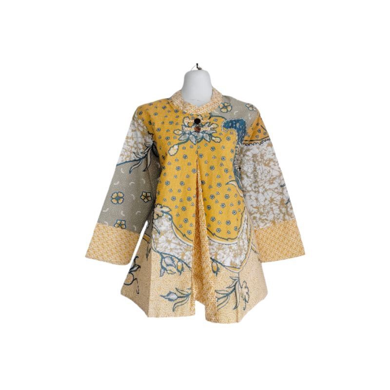 Blouse Batik Kerja Ceria