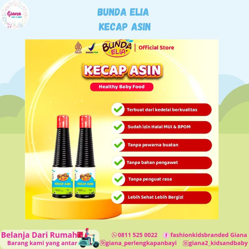 

Bunda Elia - Kecap Asin