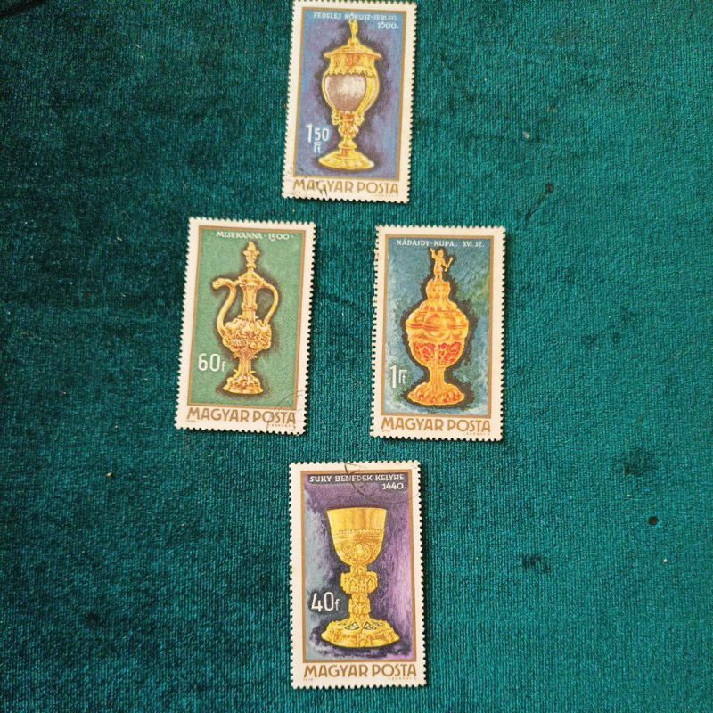 

Stamp Prangko, MAGYAR POSTA, Hungarian Goldsmiths Art,
