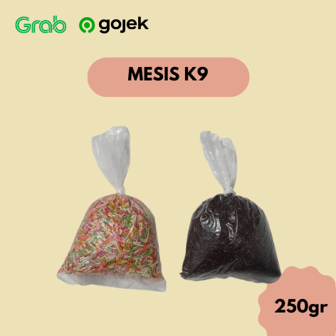 

Mesis K8 / K9 - Mesis Warna / Coklat Kemasan 250 Gram
