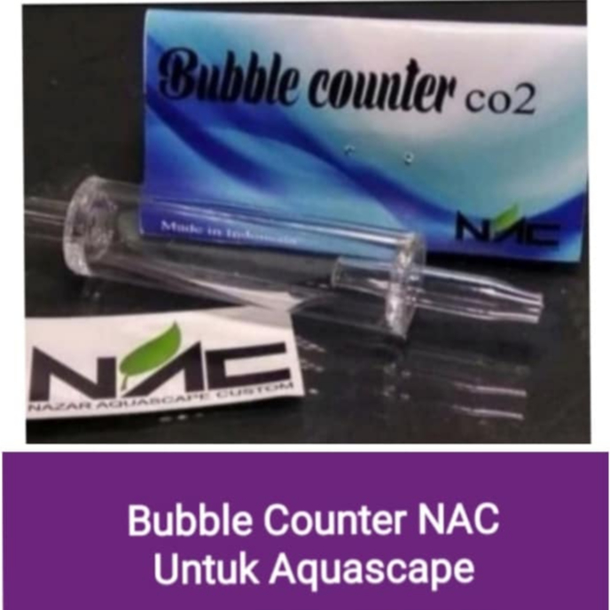 Bubble Counter Co2 NAC Aquascape.