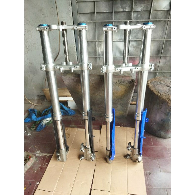 UPSIDE DOWN SHOCKBREAKER HONDA CRF SILVER