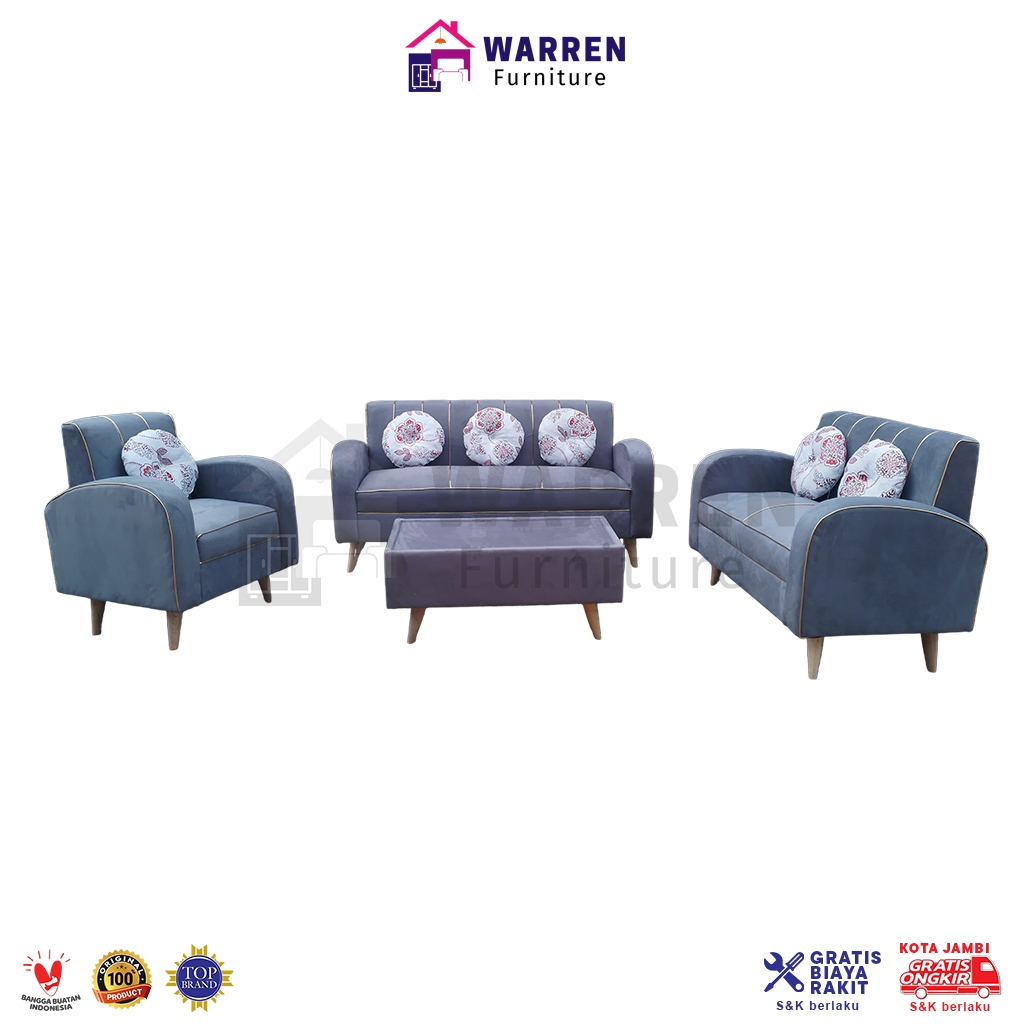 Sofa Minimalis Dudukan 321 Premium / Sofa MG321