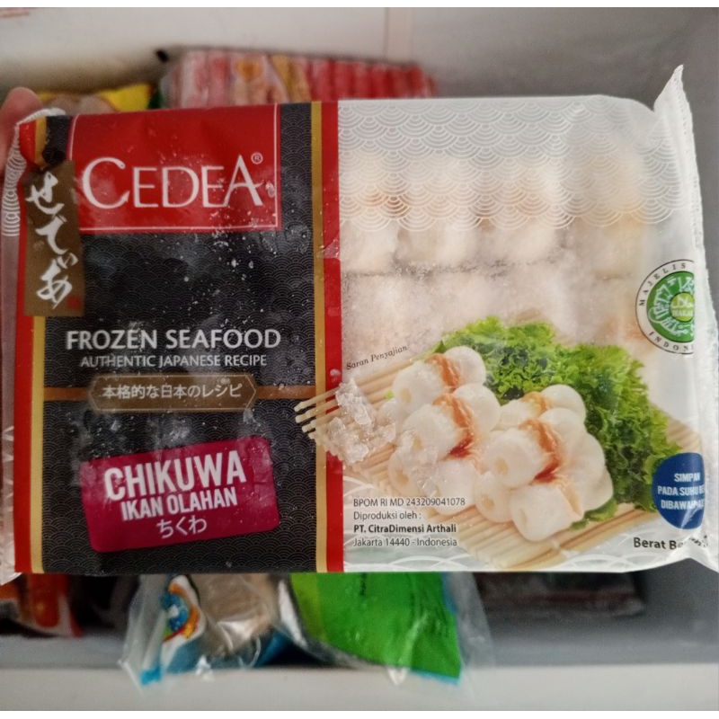 

Cedea Chikuwa Mini isi 20 pcs kemasan 250 gr