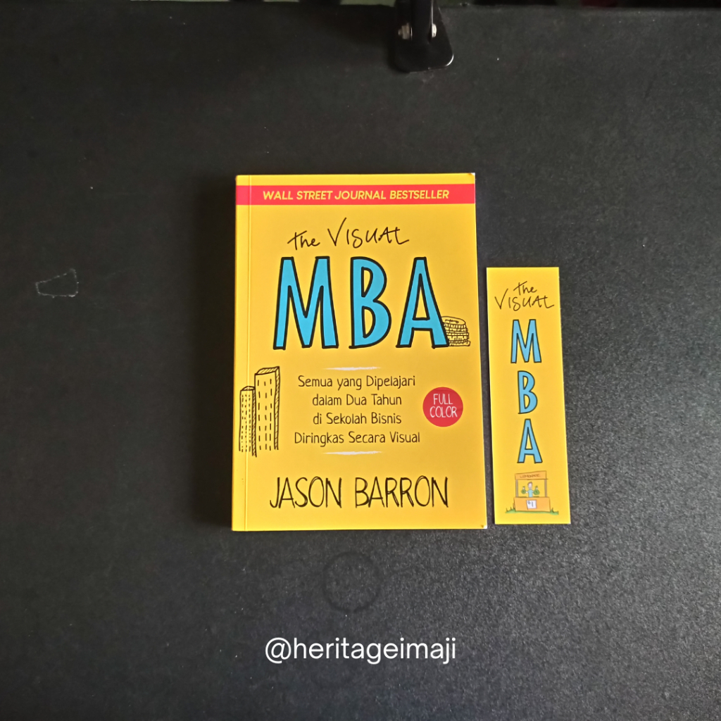 [PRELOVED} The Visual MBA (ID) - Jason Barron