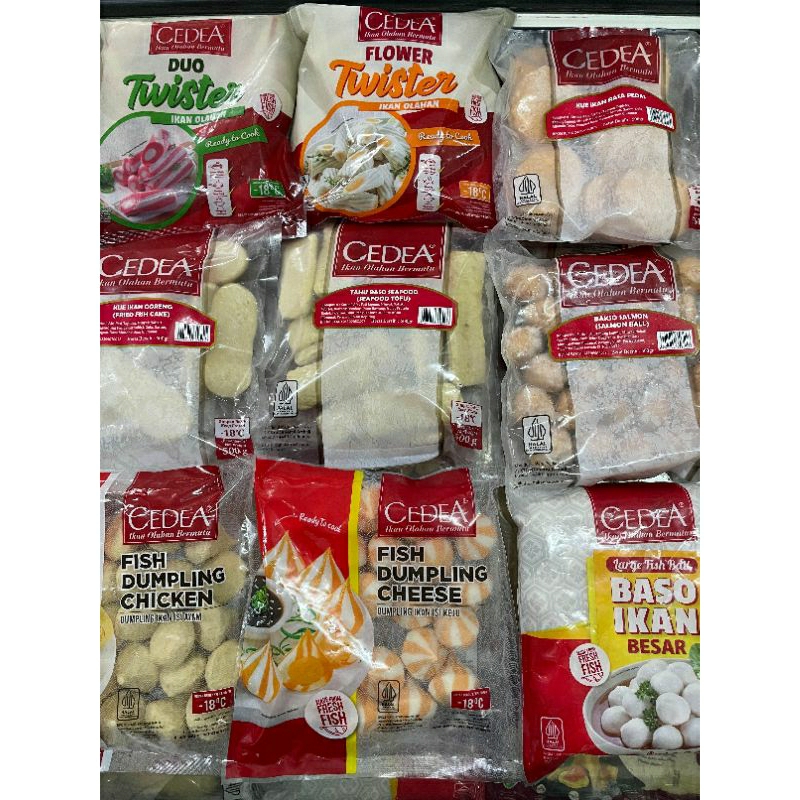 

Cedea Seafood All Varian