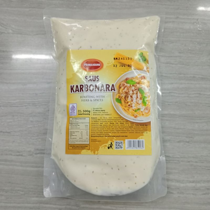 

PRIMA AGUNG Saus Karbonara 500g