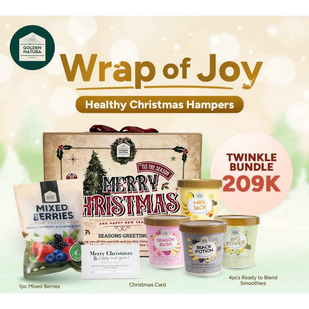 

Golden Natura TWINKLE BUNDLE Premium Frozen Fruits | Hampers Natal