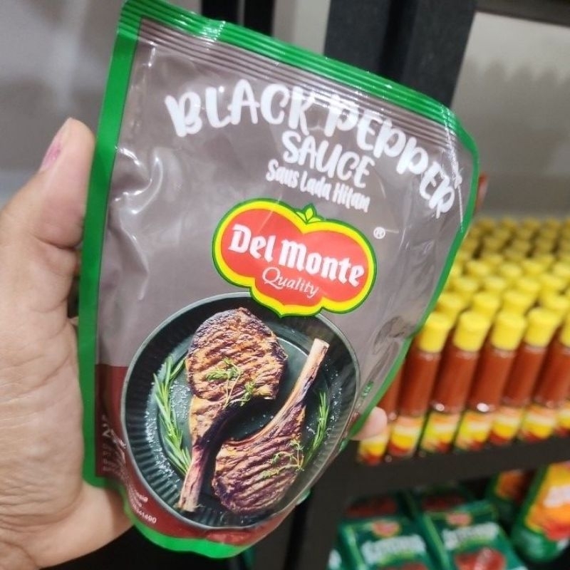 

BLACK PEPPER SAUCE DELMONTHE - SAOS LADA HITAM 250GR