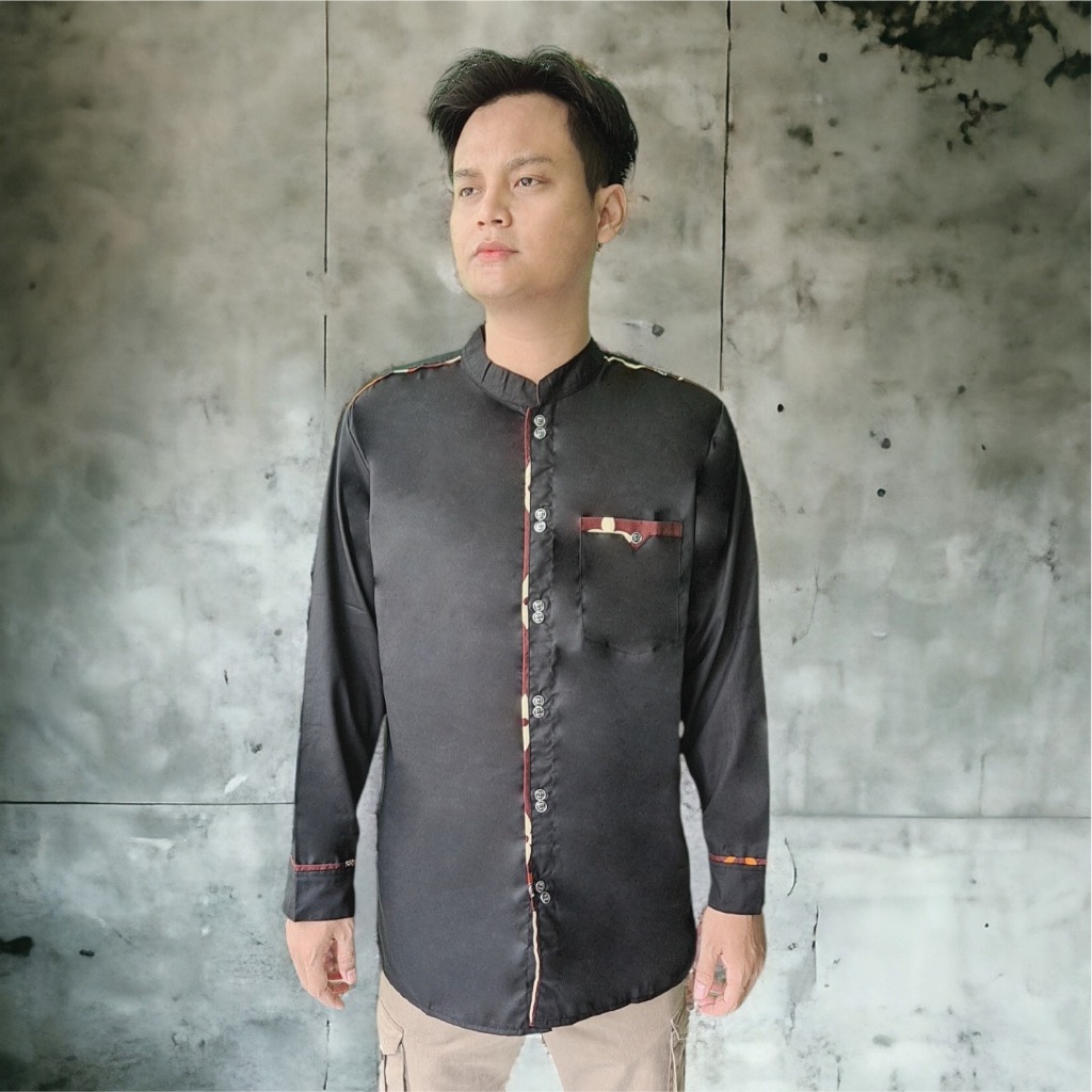 KAOS KOKO KURTA SYARTA TARIM BAHAN TOYOBO LENGAN PANJANG