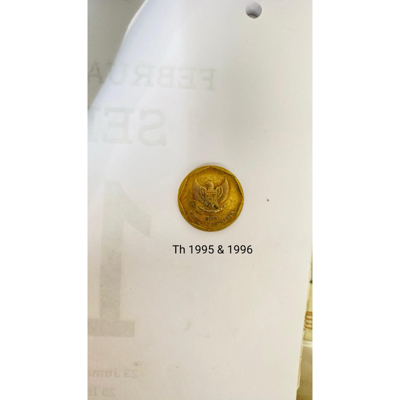 Koin Logam Gambar Karapan Sapi Rp 100 Tahun 1995 & 1996