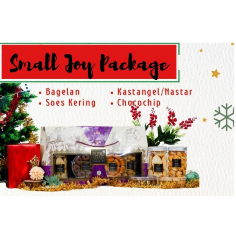 

Hampers / Parcel Kue Natal, Kue Kering ala DouxDélices Small Joy Package (Free Kartu Ucapan)