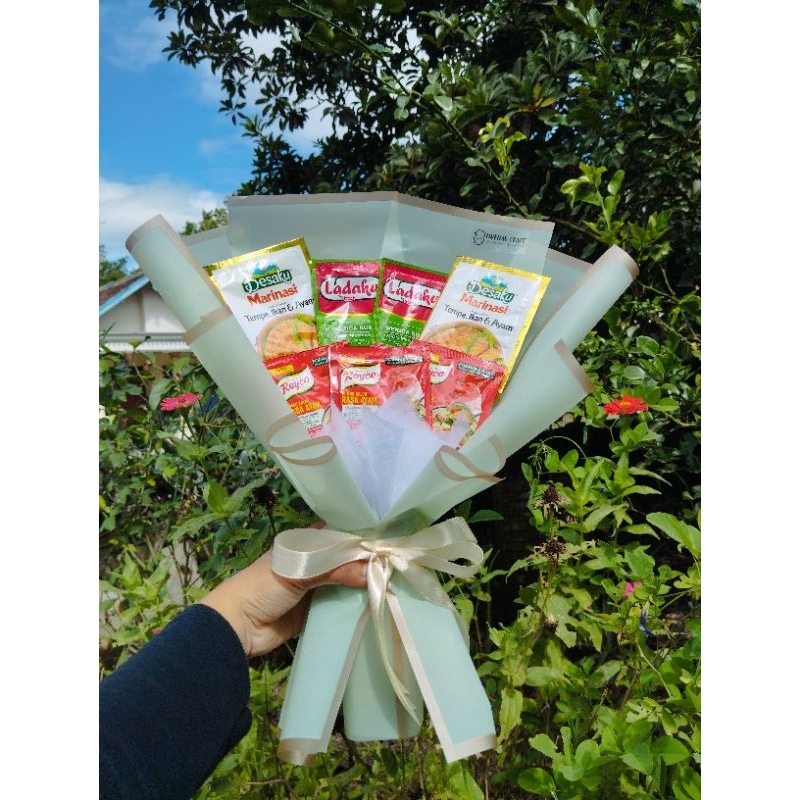 buket bumbu dapur,  kado hari ibu, kado hari guru