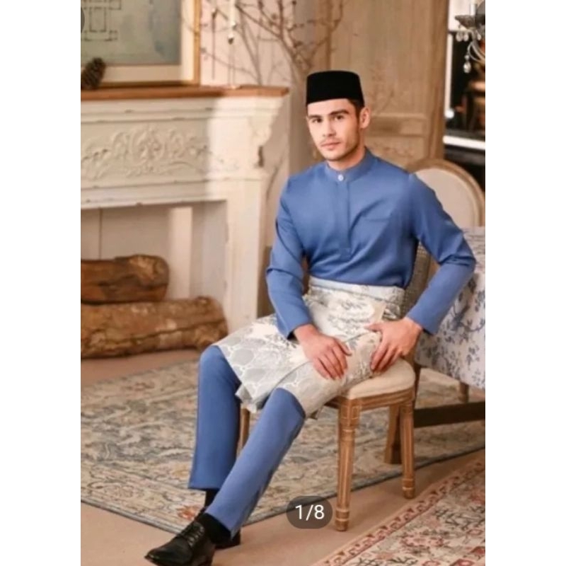 setelan baju kurung Melayu pria baju cekak musang baju kurung malaysia