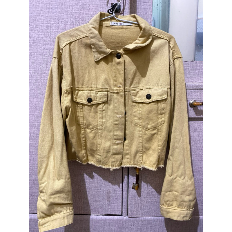 preloved crop jacket