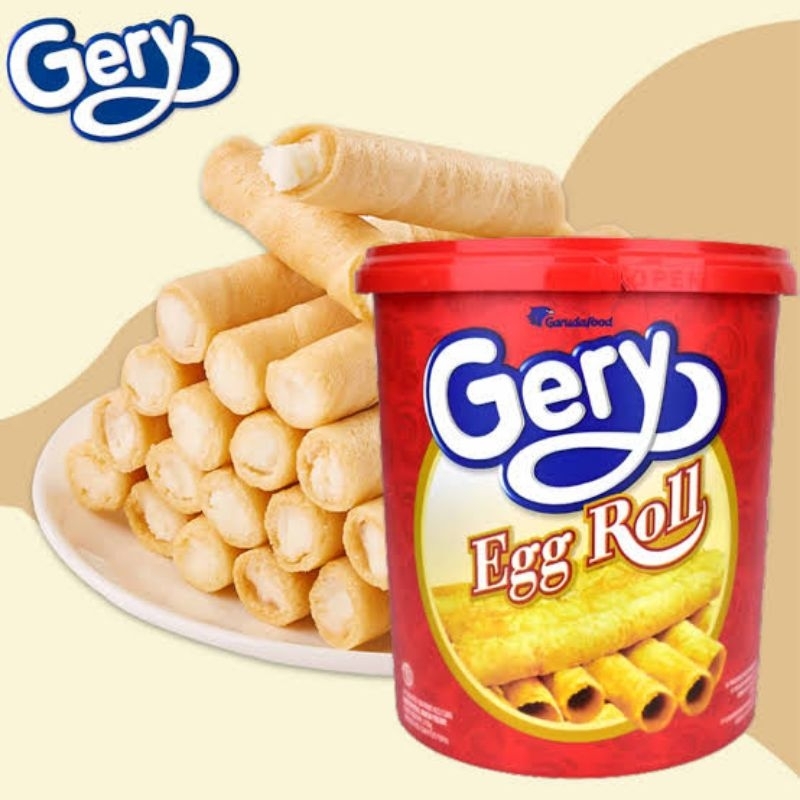 

KCH2S - Gery Egg Roll Biscuit 210 g