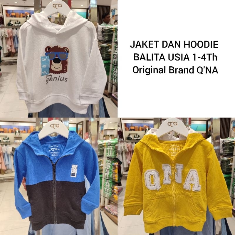 JAKET ANAK LAKI-LAKI ORIGINAL BRAND QNA (1-4Th) NN'23