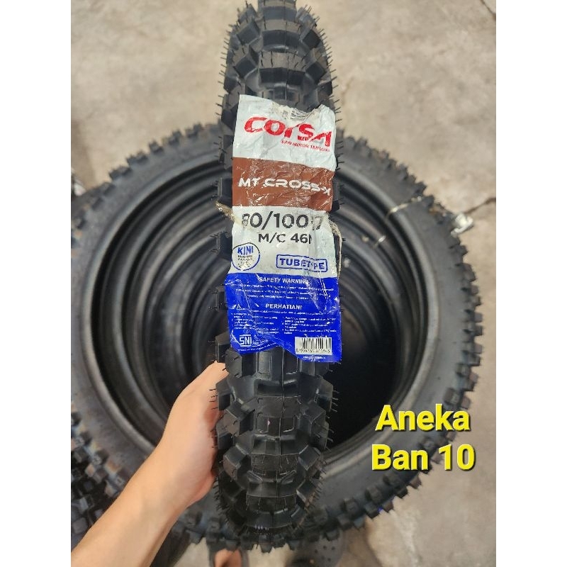 Ban Luar Corsa 80/100-17 MT Cross X Tubetype