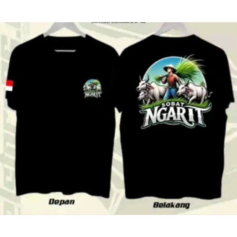 Kaos viral SOBAT NGARIT-DTF RUMPUT IJO