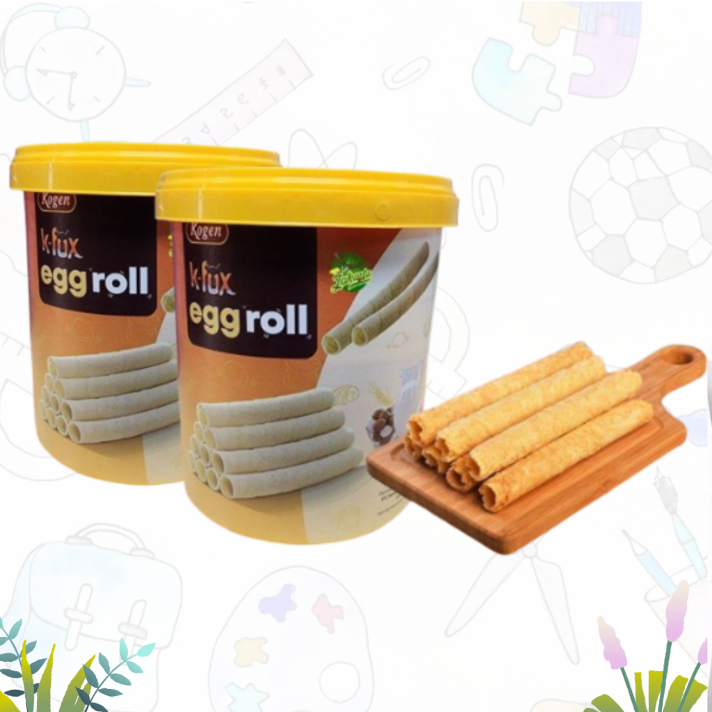 

Kogen K-Fox Egg Roll Roti Kaleng 200gr