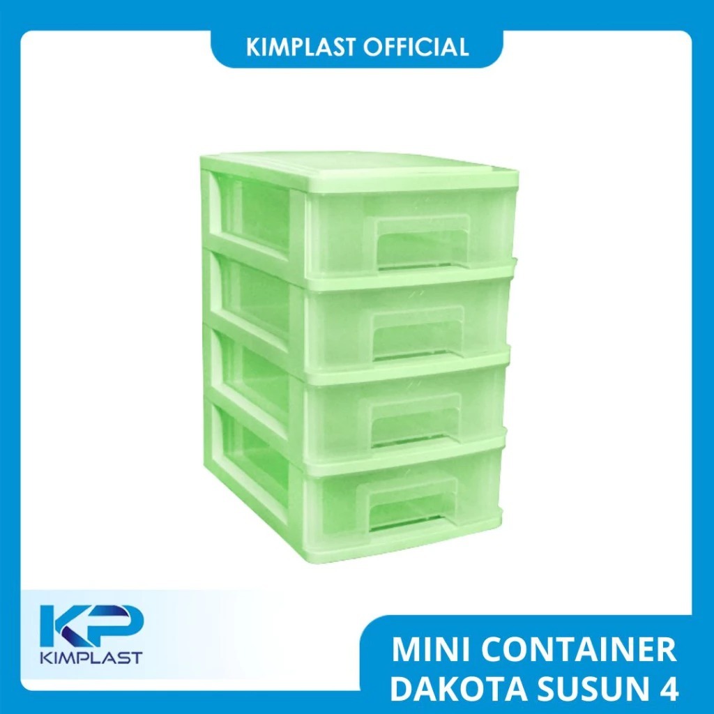 Mini Container Dakota Susun 4/ Rak Mini Susun 4/ Rak Mini Serbaguna/ Laci Mini/ Rak Susun Kecil