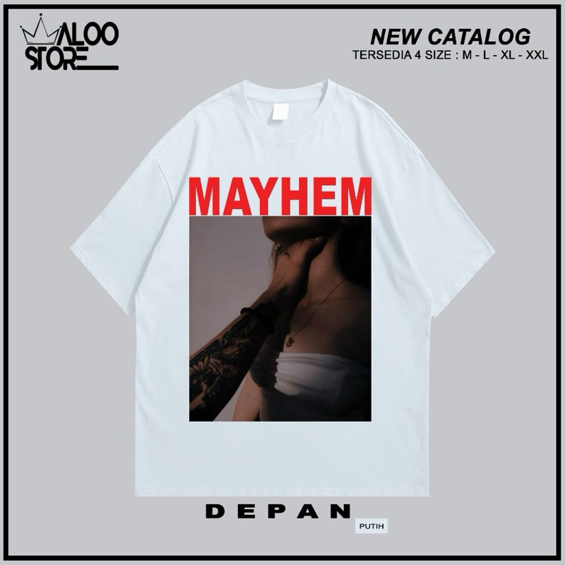KAOS DISTRO PRIA MAYHEM KEREN TERBARU