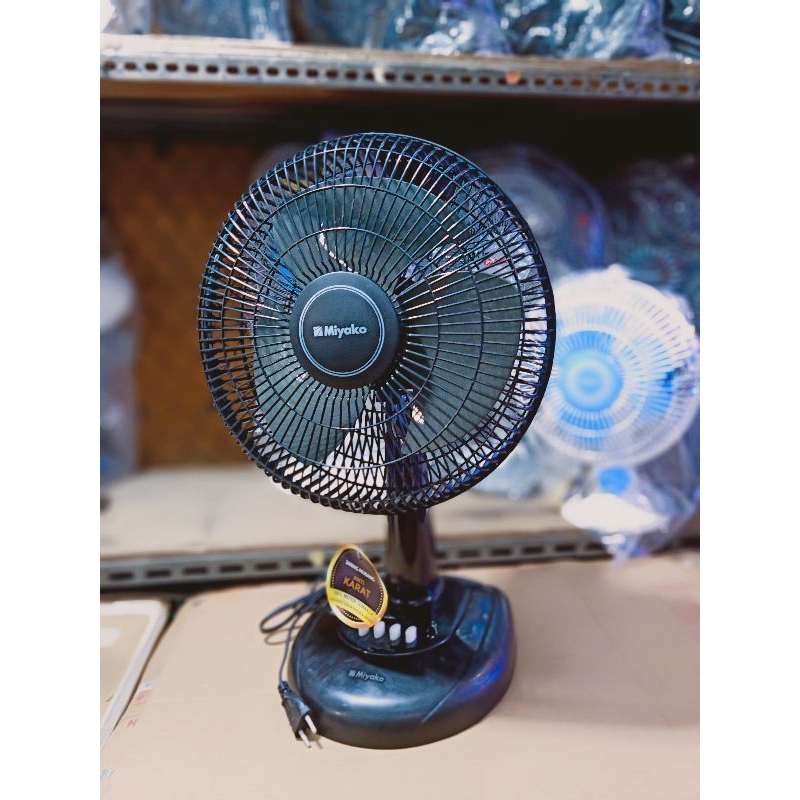 KIPAS ANGIN DUDUK MIYAKO 1227/1228 12"INCH DESK FAN