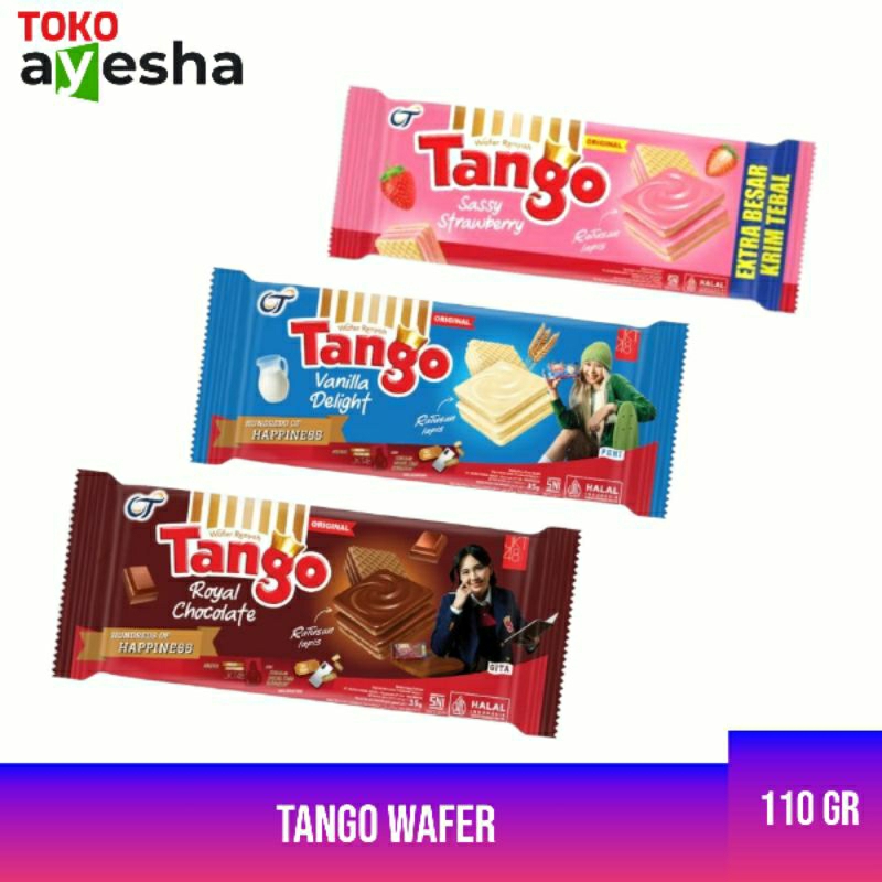 

Tango Wafer 110 gr - 3 Varian Rasa