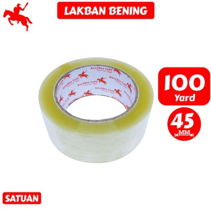 

LAKBAN EKONOMIS 2 inch x 100 YARD FULL BENING - Tebal dan Murah