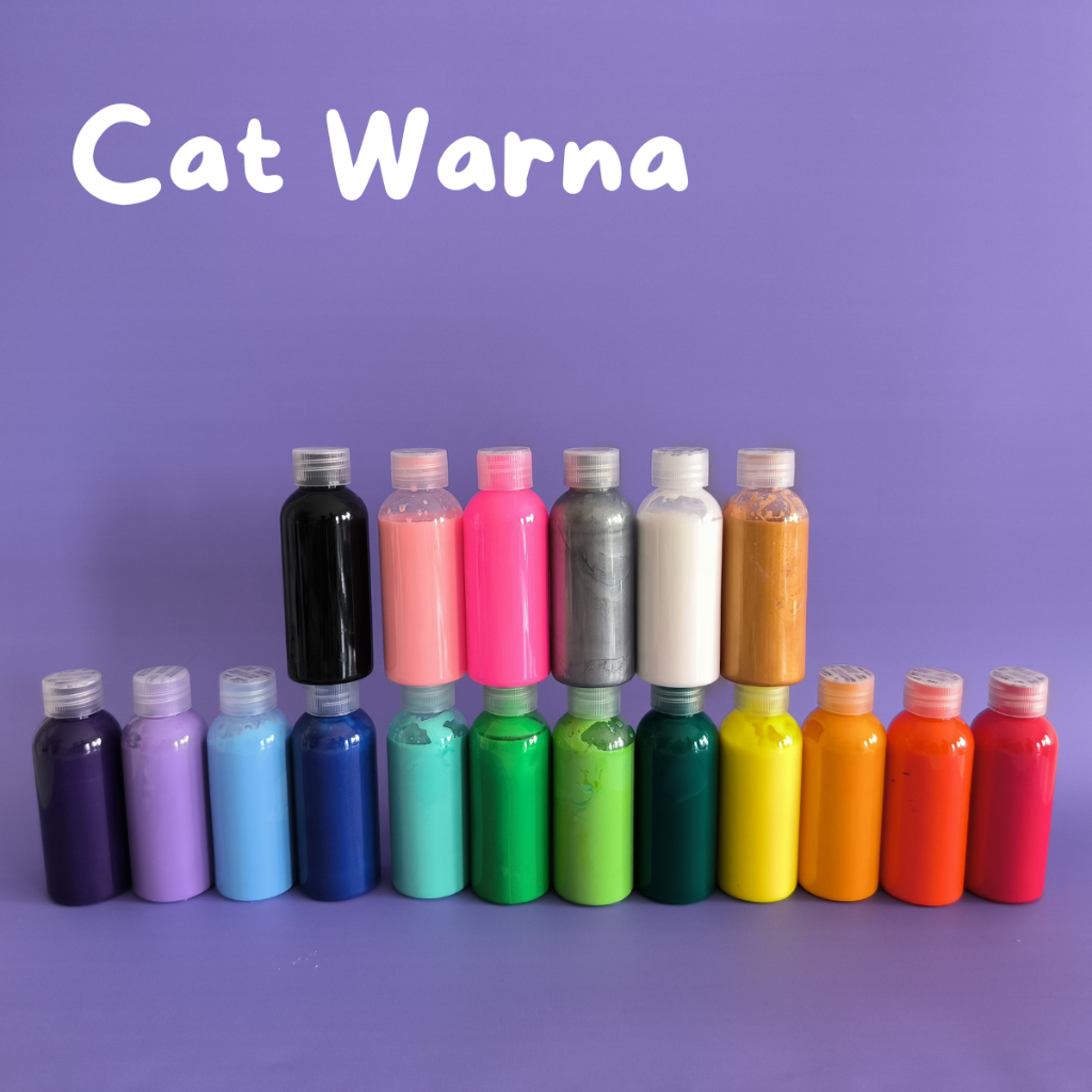 

Cat Warna 60ml Beruang Lucu Bearbrick bear brick Dengan Cairan Cat Handmade Lukisan Dekoratif