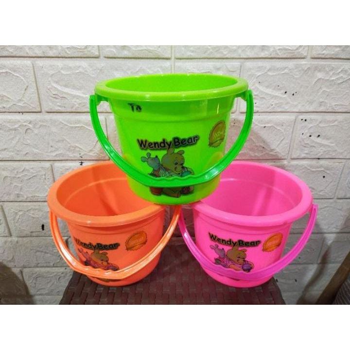 Ember Kecil 0,5 Galon Shinpo SIP 105 Wendy Bear Ember kecil Ember Plastik - Ember Kecil Mini dengan 