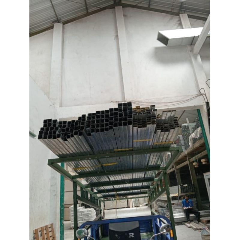 HOLLOW GALVANIS 6 METER 20x40 30x30 40x40 40x60 50x50 40x80 50x100 tebal 1.0 1.2 1.4 1.6 1.8 2.0 / 6