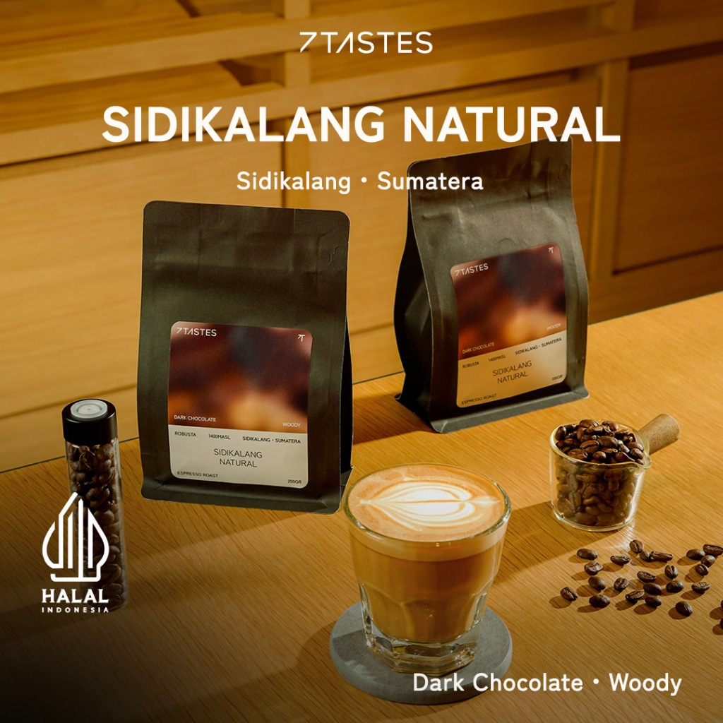 

Kopi Robusta Sidikalang Natural 7 Tastes- Biji Kopi Specialty Sumatera Coffee Beans Kopi Susu Coklat