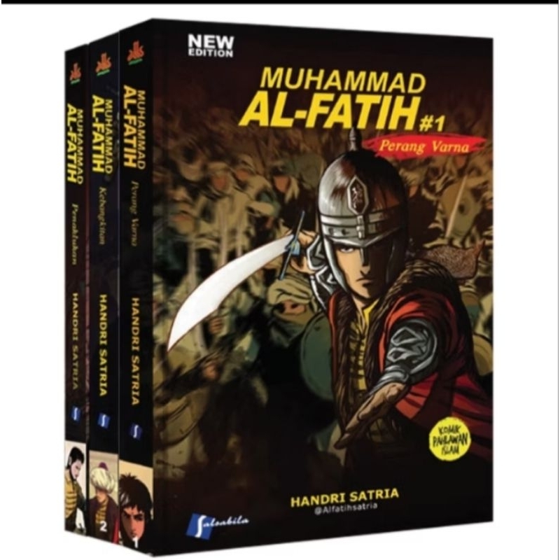 Komik Islami Muhammad Al-Fatih 3 Buku (ORI)